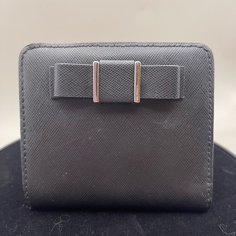 Coach black wallet